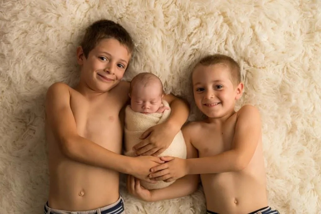 photographe Yvelines 78 bébé grand-frère