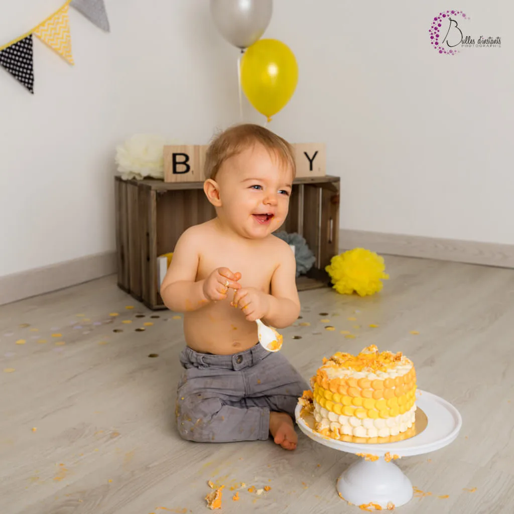 cadeau d'anniversaire bébé smash the cake yvelines 78